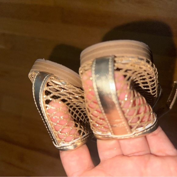 Call It Spring Mesh Gold Flats - Picture 5 of 7